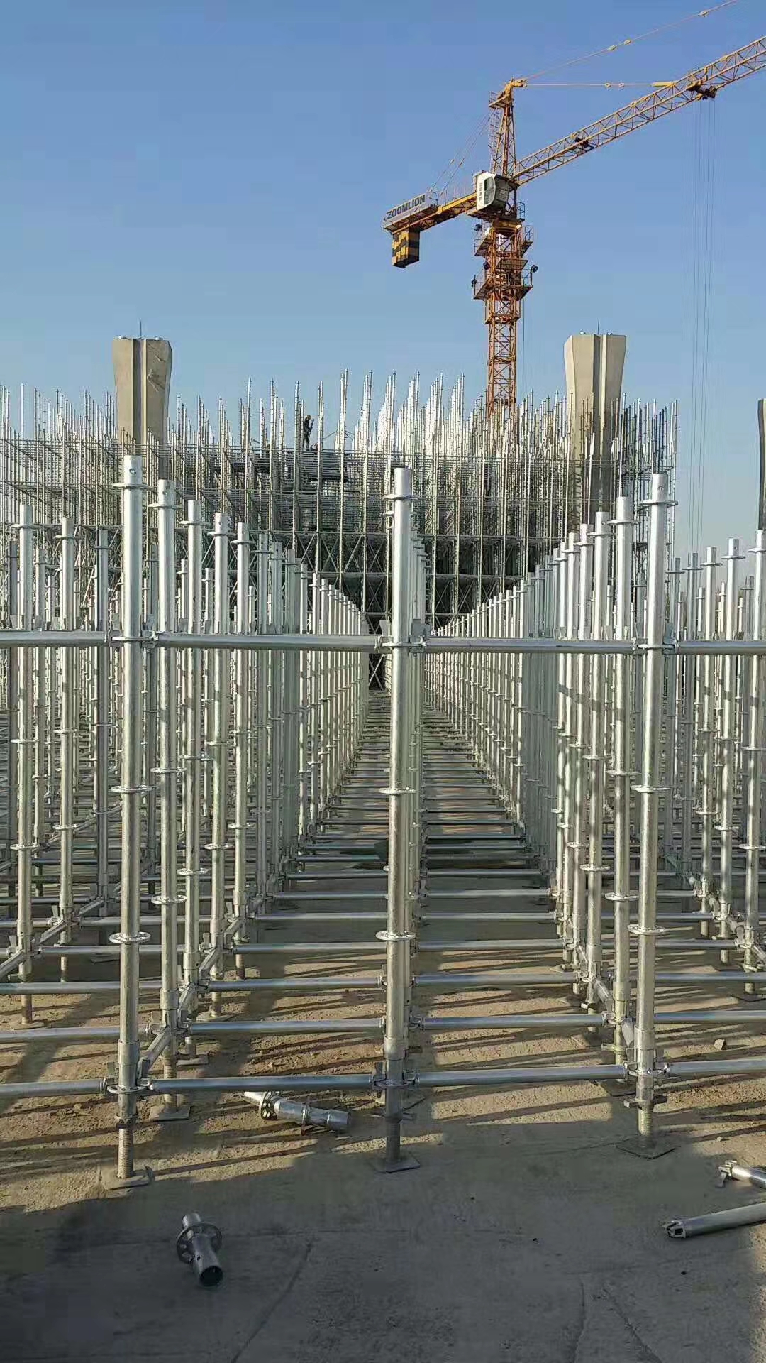 盤扣腳手架租賃搭設時間需要多久? 工期多久(圖1) 盤扣腳手架租賃搭設時間需要多久? 工期多久(圖1)